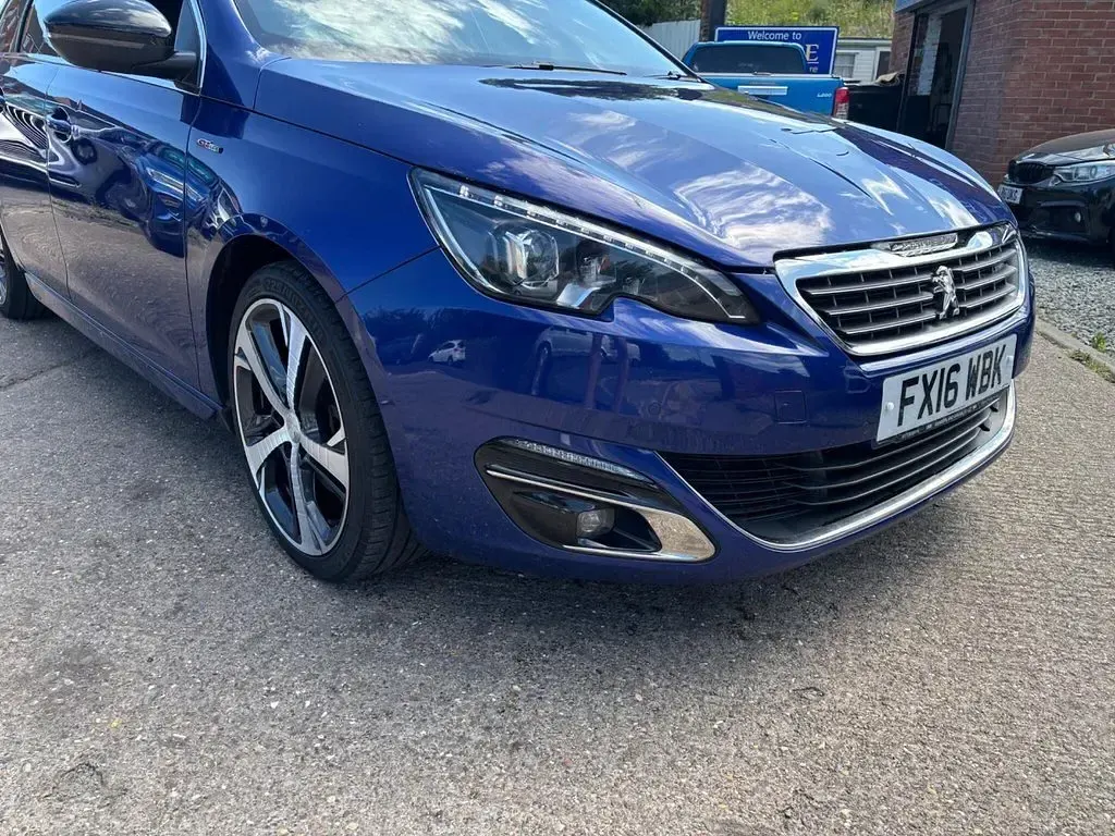 Used Peugeot 308 GT-line 2016 Blue Estate