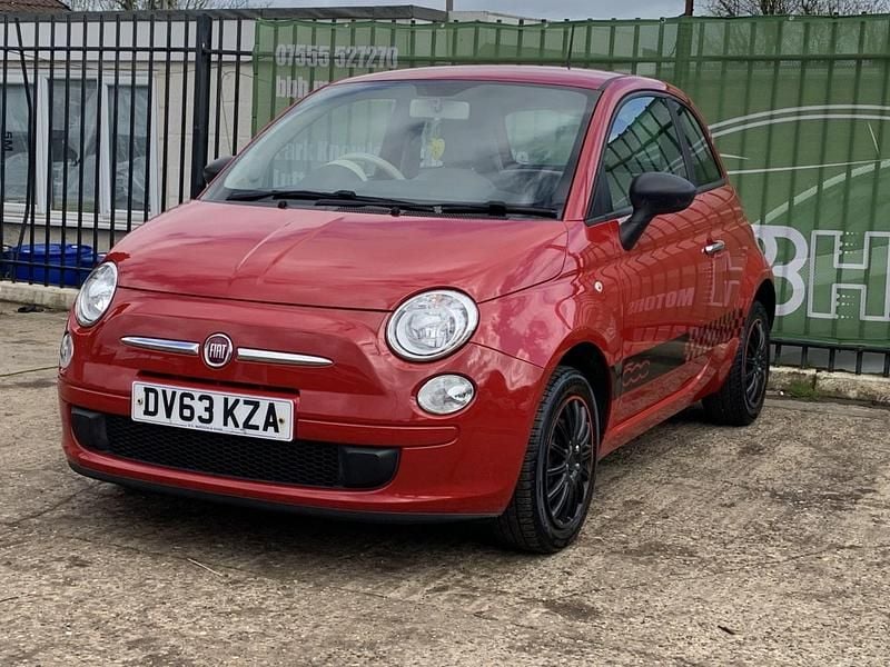 Used Fiat 500 Pop 69 HP (50 kW) 2013 Red Hatchback