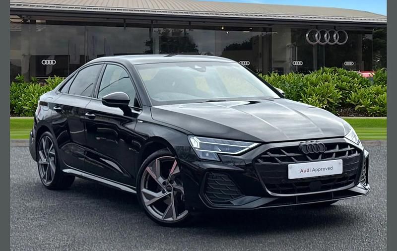 Used Audi A3 S-Line 150 HP (110 kW) 2023 White Hatchback