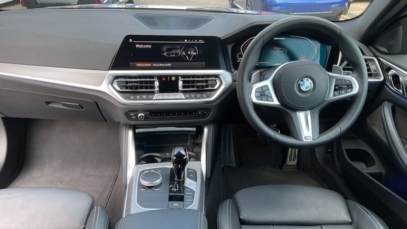 Used BMW M440 M Sport 369 HP (271 kW) 2021 Blue Sedan
