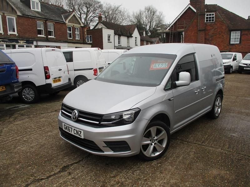 Used VW Caddy Trendline 102 HP (75 kW) 2018 Silver MPV