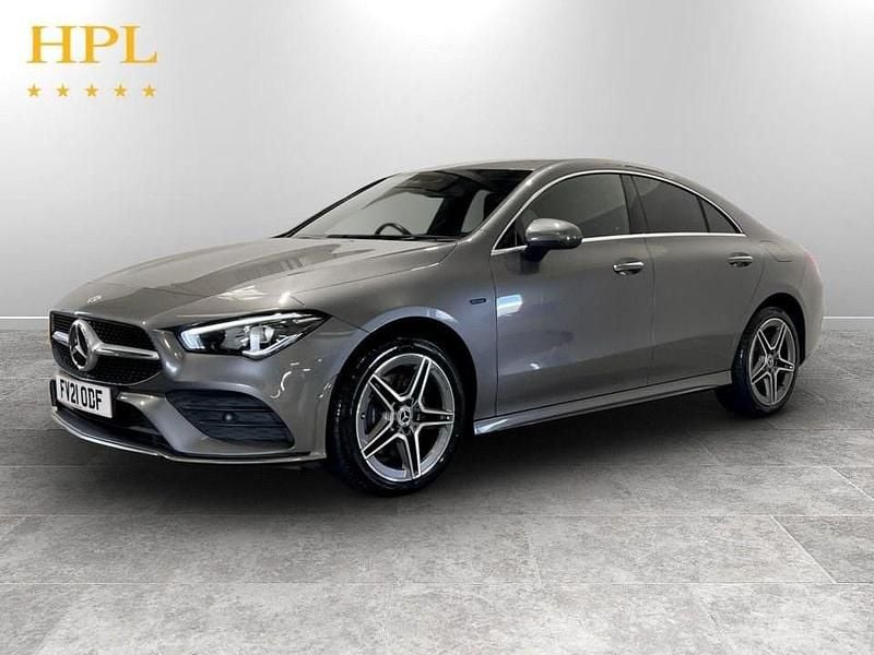 Used Mercedes CLA250e AMG Line Premium 218 HP (160 kW) 2021 Grey Sedan