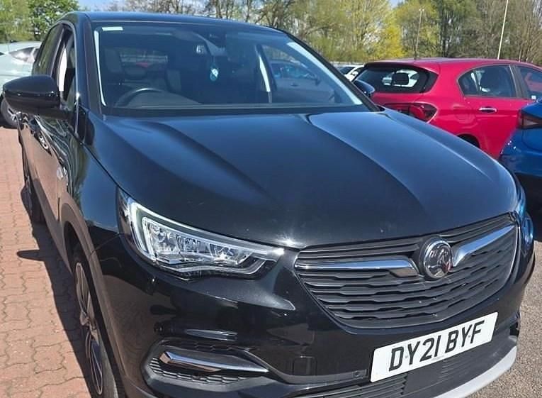 Used Vauxhall Grandland X Elite 130 HP (95 kW) 2021 Black SUV