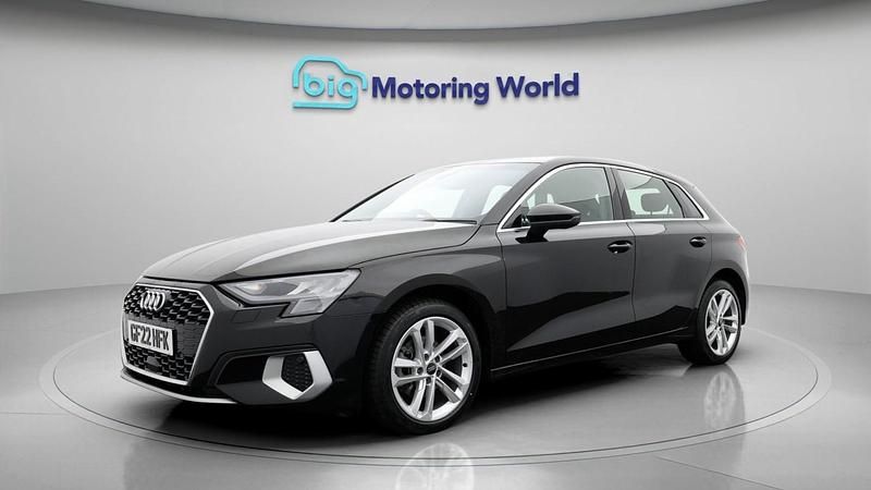 Used Audi A3 Sportback Sport 2022 Black Hatchback