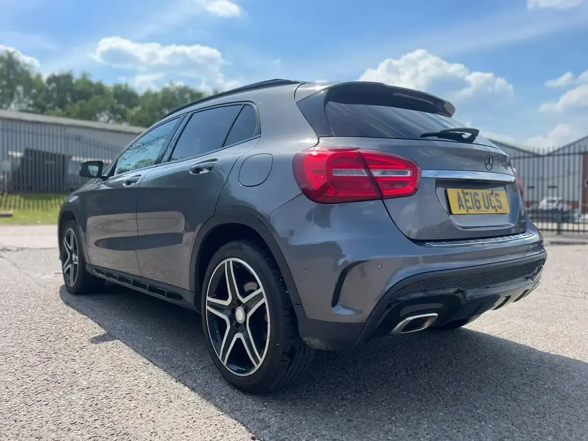 Used Mercedes GLA220 AMG line 177 HP (130 kW) 2016 Grey SUV