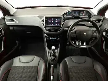Used Peugeot 208 GT-line 109 HP (80 kW) 2018 Red Hatchback