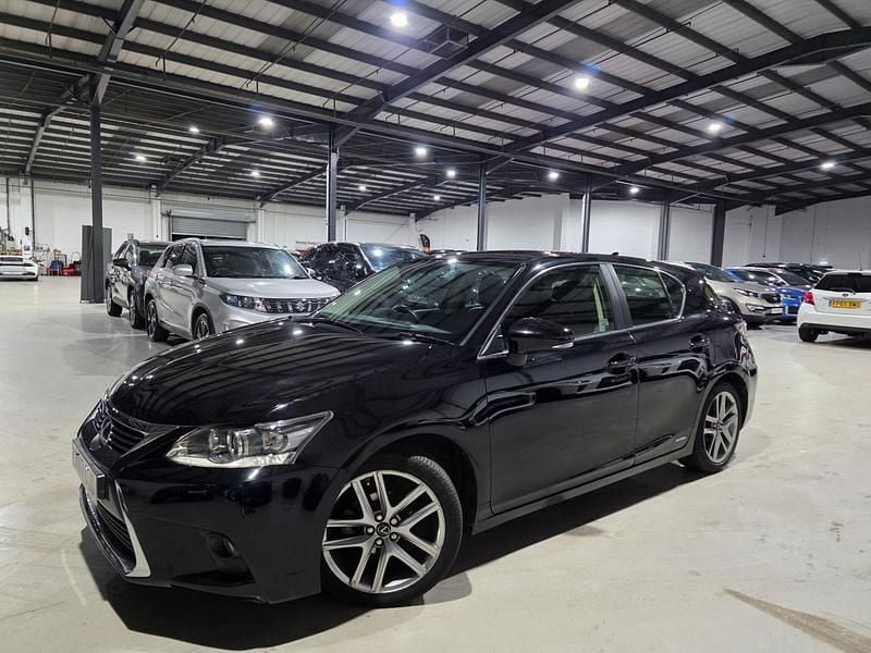 Black Used 2017 Lexus CT200h Executive Line Hatchback | £11,780 (Good price) - Image 1/4