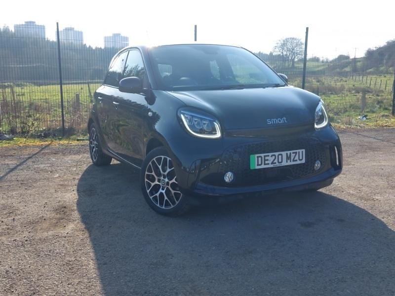 Used Smart ForFour Electric Drive Prime Exclusive 60 kW (82 HP) 2020 Black Hatchback