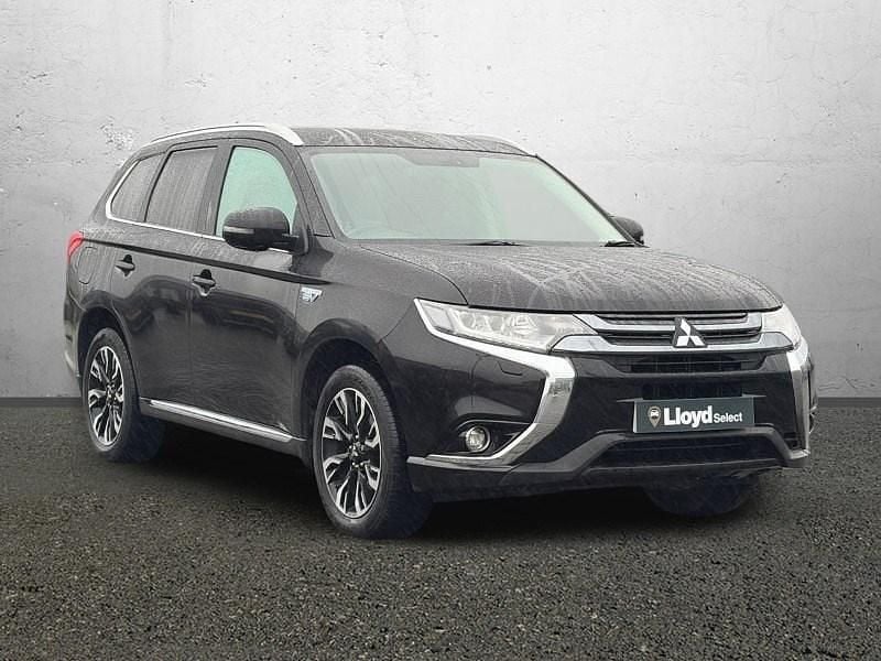 Used Mitsubishi Outlander P-HEV 2018 Black Estate