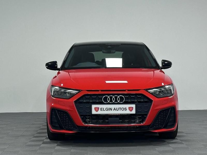 Used Audi A1 Sportback Black Edition 110 HP (80 kW) 2021 Red Hatchback