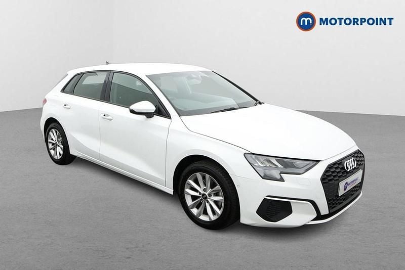 White Used 2022 Audi A3 Hatchback | £17,099 (Good price) - Image 1/4
