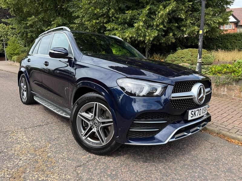 Blue Used 2020 Mercedes GLE350 AMG Line Premium Estate | £27,995 (Fair price) - Image 1/4