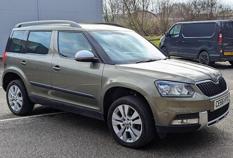 Used Skoda Yeti SE L 2016 Green SUV