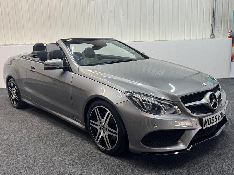 Silver Used 2015 Mercedes E350 AMG Line Premium Cabriolet | £13,490 (Fair price) - Image 1/4