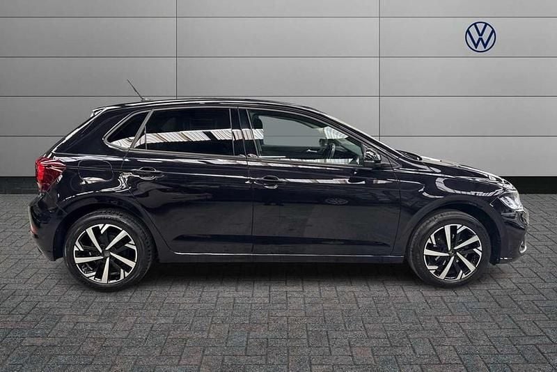 Used VW Polo Match 95 HP (69 kW) 2025 Black Hatchback