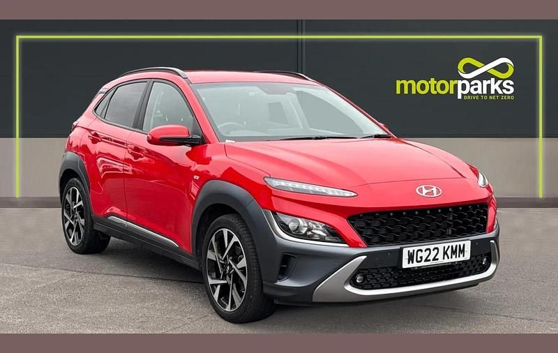 Red Used 2022 Hyundai Kona Premium SUV | £12,950 (Fair price) - Image 1/4