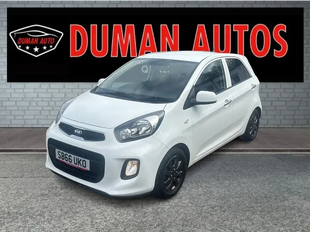 Used Kia Picanto 84 HP (61 kW) 2016 White Hatchback