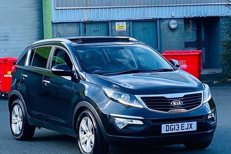 Black Used 2013 Kia Sportage 2 SUV | £3,249 (Good price) - Image 1/1