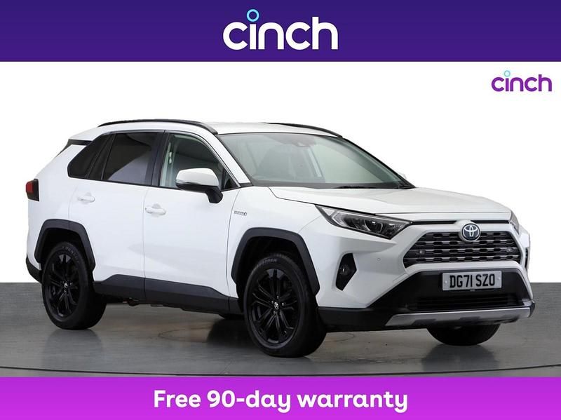 White Used 2021 Toyota RAV4 Hybrid Design SUV | £19,979 (Super price) - Image 1/3