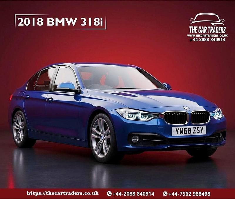 Blue Used 2018 BMW 318 Sedan | £10,888 (Fair price) - Image 1/4