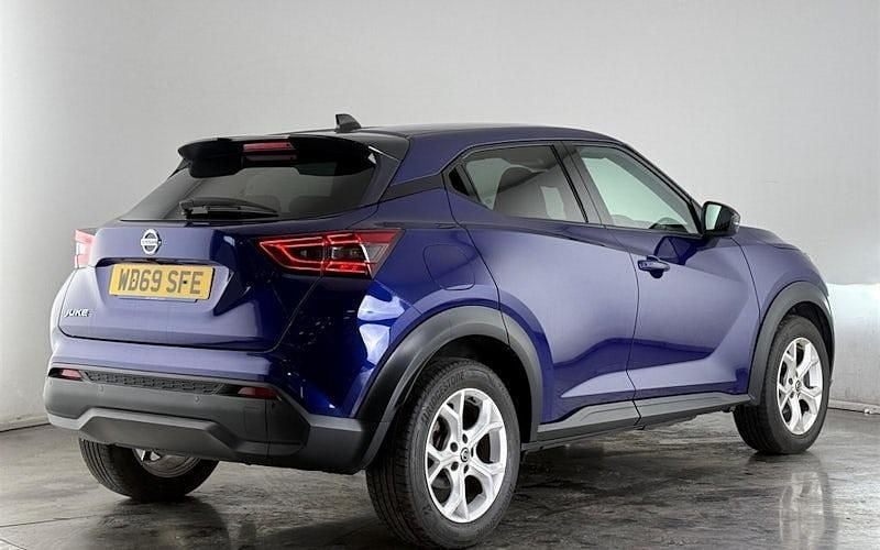Used Nissan Juke N-Connecta 117 HP (86 kW) 2020 Blue SUV