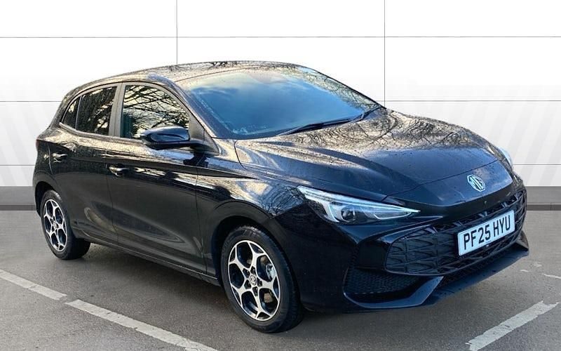 Black Used 2025 MG MG3 Trophy Hatchback | £16,612 (Fair price) - Image 1/4