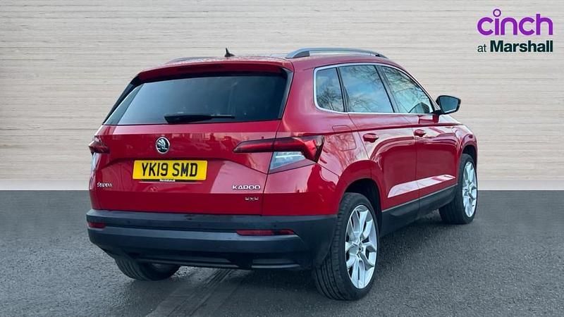 Used Skoda Karoq 150 HP (110 kW) 2019 Red SUV
