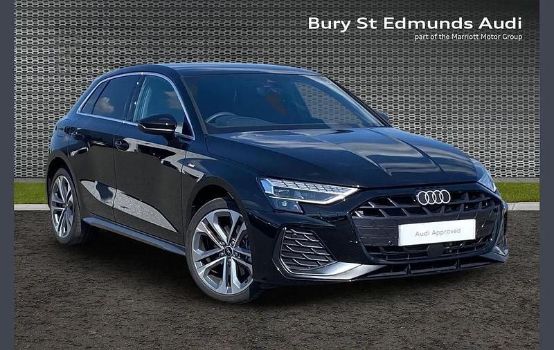 Black Used 2025 Audi A3 e-tron S-Line Hatchback | £29,000 (Fair price) - Image 1/4