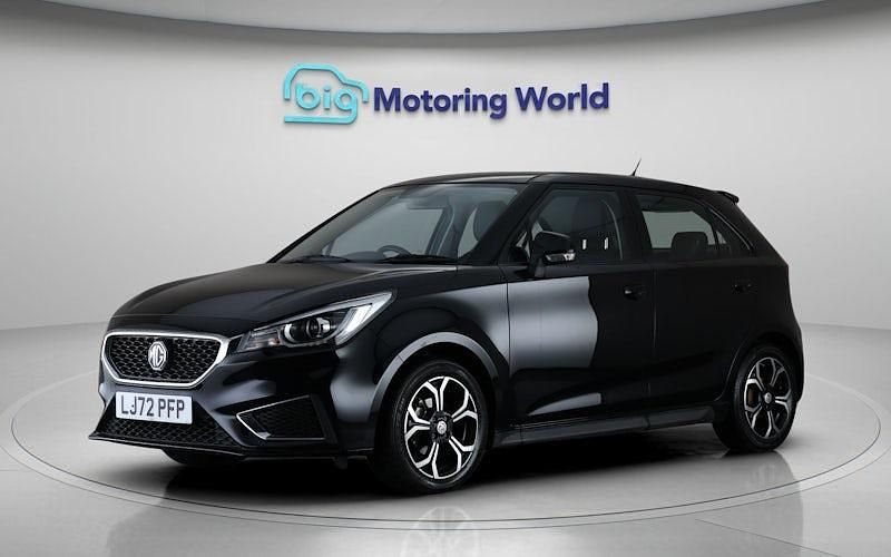 Used MG MG3 Exclusive 106 HP (77 kW) 2023 Black Hatchback