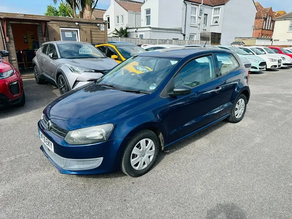 Usado VW Polo S 70 HP (51 kW) 2010 Azul Citadino