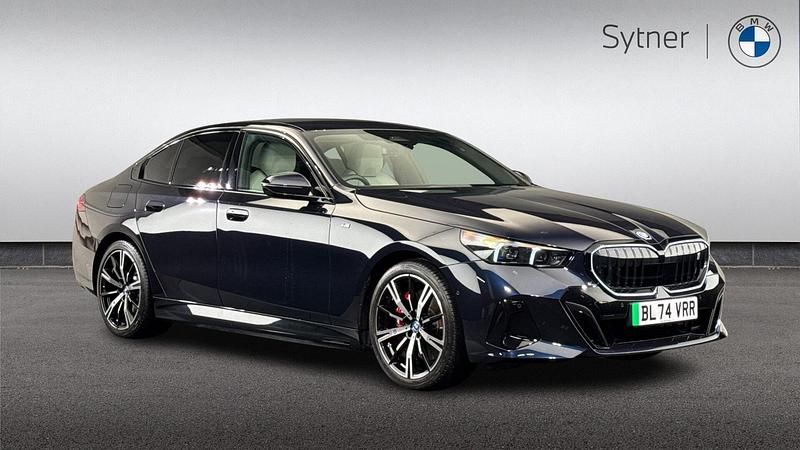Black Used 2024 BMW i5 M Sport Sedan | £49,000 (Expensive) - Image 1/4
