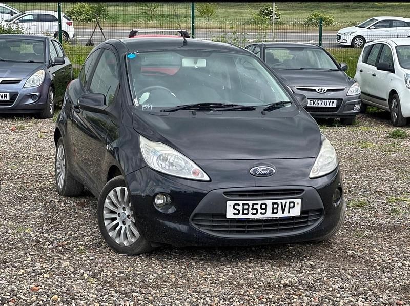 Used Ford Ka Zetec 69 HP (50 kW) 2009 Black Hatchback