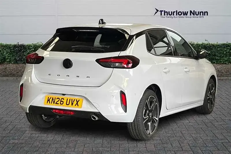 New Vauxhall Corsa Ultimate 100 HP (73 kW) 2026 White Hatchback