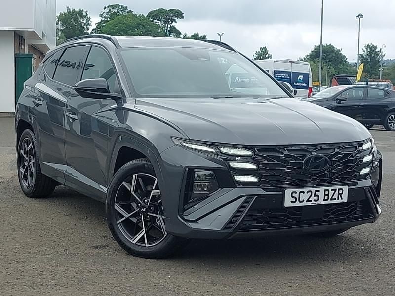 Grey New 2025 Hyundai Tucson N Line SUV | £29,498 (Super price) - Image 1/4
