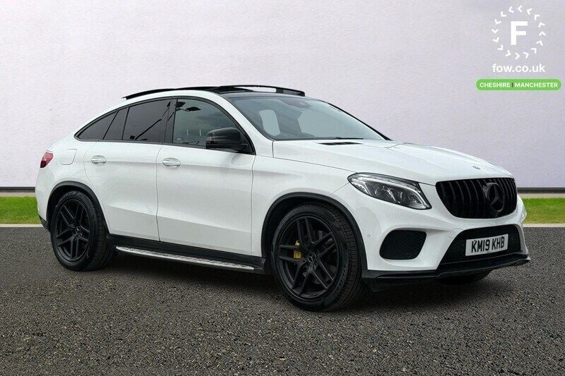 White Used 2019 Mercedes GLE43 AMG AMG Coupe | £31,399 (Fair price) - Image 1/4