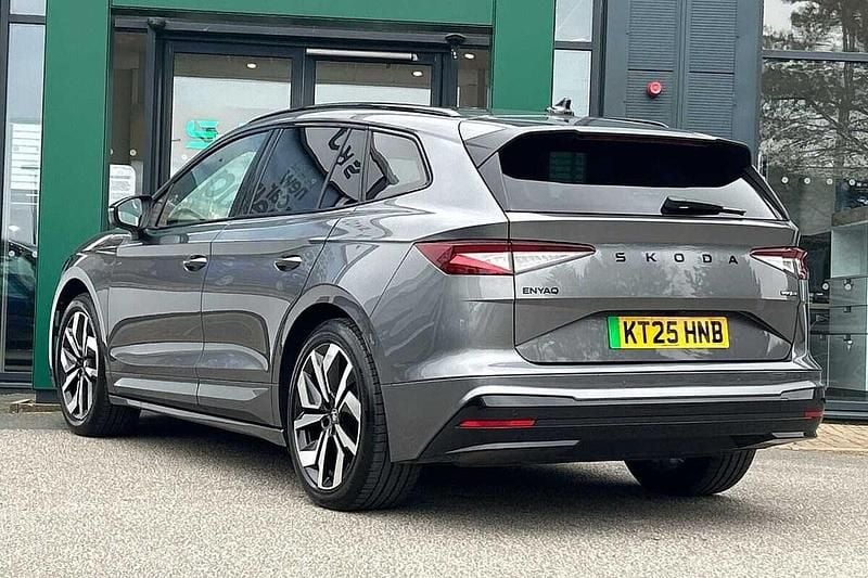 Used Skoda Enyaq iV SportLine 210 kW (286 HP) 2025 Graphite grey metallic SUV