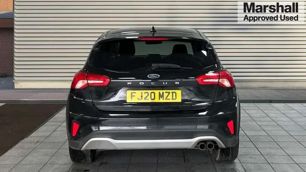 Used Ford Focus Active X 125 HP (91 kW) 2020 Black Hatchback