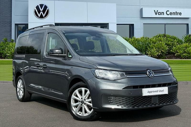 Grey Used 2024 VW Caddy Maxi Life MPV | £31,391 (Expensive) - Image 1/4
