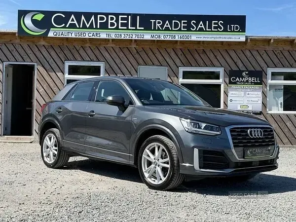 Begagnad Audi Q2 S-Line 2018 Grå SUV