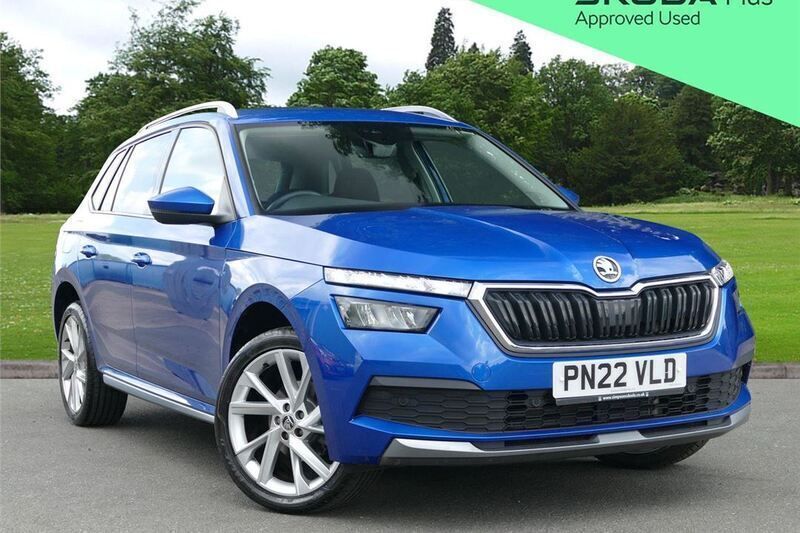Blue Used 2022 Skoda Kamiq SE L Executive SUV | £16,595 (Fair price) - Image 1/3