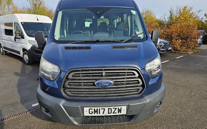Used Ford Transit 125 HP (91 kW) 2017 Blue MPV