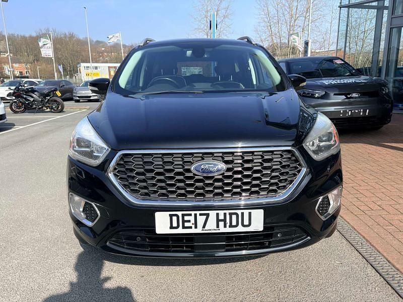 Used Ford Kuga 150 HP (110 kW) 2017 Black SUV