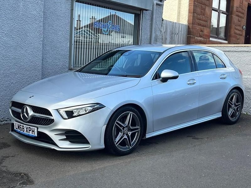 Used Mercedes A200 AMG line 2018 Silver Hatchback