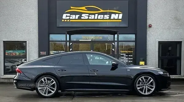 Used Audi A7 Black Edition 202 HP (148 kW) 2022 Black Sedan