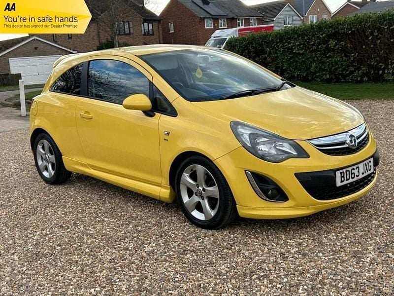 Yellow Used 2014 Vauxhall Corsa Hatchback | £4,399 (Fair price) - Image 1/4