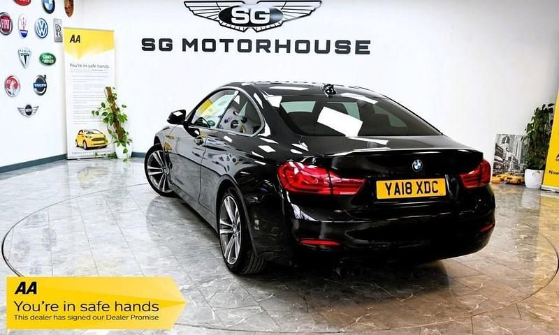 Used BMW 420 Sport Line 184 HP (135 kW) 2018 Black Coupe
