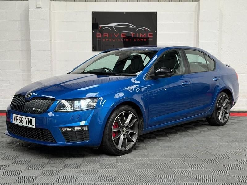 Used Skoda Octavia vRS 2016 Blue Hatchback