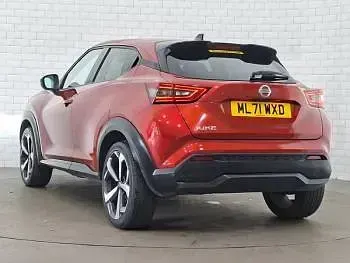 Used Nissan Juke Tekna 114 HP (83 kW) 2021 Red SUV