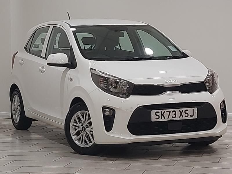 White Used 2023 Kia Picanto Hatchback | £12,498 (Good price) - Image 1/4