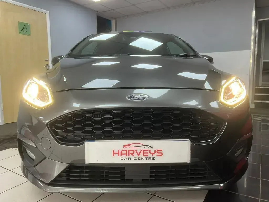 Used Ford Fiesta ST-Line X 125 HP (91 kW) 2017 Grey Hatchback